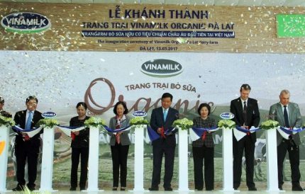 Khánh thành Trang trại bò sữa Organic tiêu chuẩn châu Âu tại Việt Nam